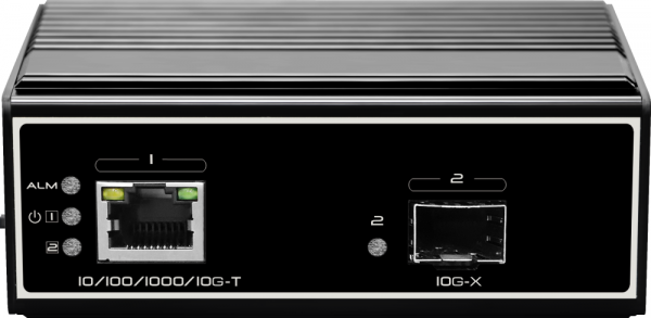 Медиаконвертер GIGALINK GL-MC-UTP10G-SFP10G-FI