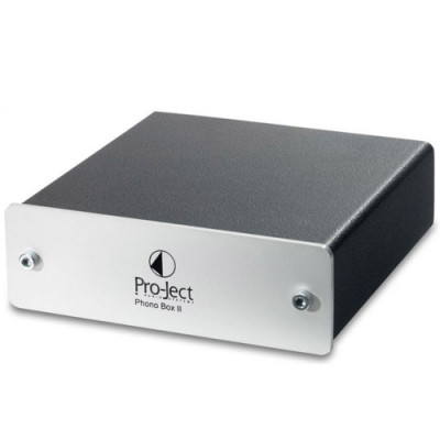 Фонокорректор Pro-Ject Phono Box II silver (фонокорректор для звукоснимателей ММ/МС)