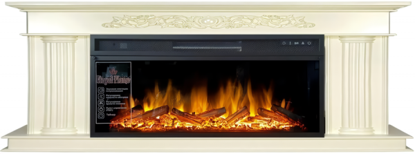 Линейный электрокамин Royal Flame Gloria с очагом Vision 42