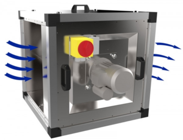 Жаростойкий кухонный вентилятор Systemair MUB/T-S 062 500EC