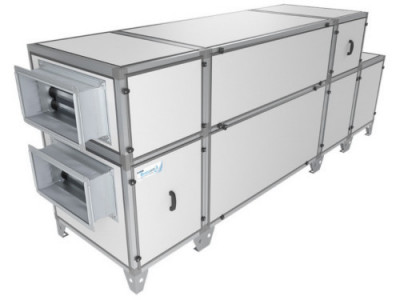 Приточно-вытяжная вентиляционная установка Breezart 2000C Lux RP PB 7,5-380