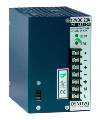 Промышленный блок питания OSNOVO, PS-12240/I