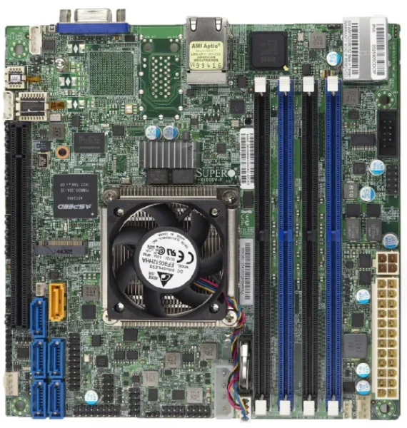 Серверная материнская плата SuperMicro X10SDV-8C+-LN2F-O