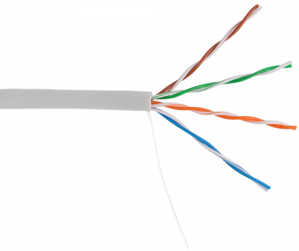 Бухта NETLAN CCA-UU004-5E-PVC-GY, 305м