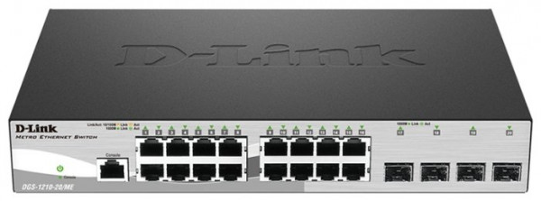 Коммутатор (свитч) D-Link DGS-1210-20/ME/A1