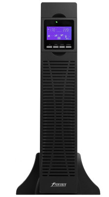 ИБП Powerman, 3000ВА, байпас, автомат, онлайн, в стойку, 87х440х600 (ШхГхВ), 220-240V, 2U,  однофазный, трехфазный, Ethernet, (POWERMAN Online 3000 RT)