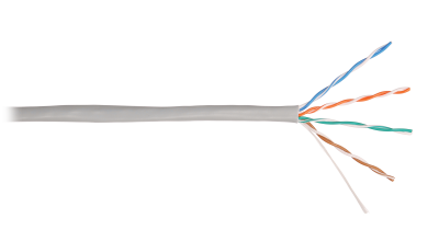Кабель «витая пара» (LAN) для структурированных систем связи U/UTP 4pair, Cat5e, Solid, In, PVC (NMC 2101A-GY)