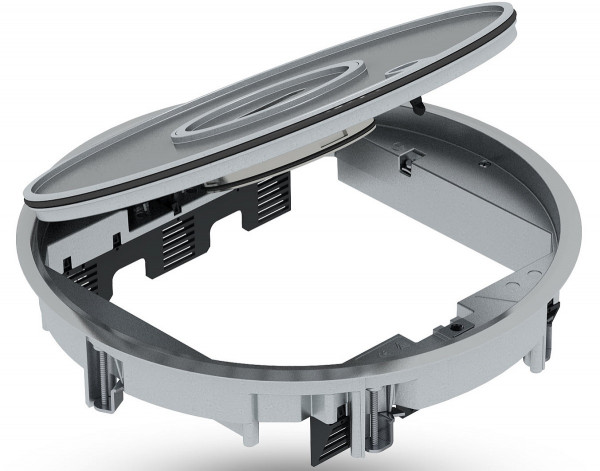 Люк напольный BETTERMANN, алюминий, тип: GRAF9-2 BA3, 73,3х304х325 мм (ВхШхД), глубина установки: 80 мм, в пол