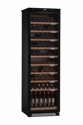 Отдельностоящий винный шкаф 101-200 бутылок Pozis ШВ-120L черный