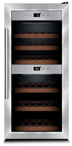 Отдельностоящий винный шкаф 22-50 бутылок CASO WineComfort 24