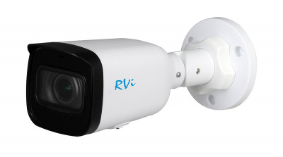 Сетевая IP видеокамера RVI, bullet-камера, универсальная, 4Мп, 1/3’, 2688×1520, 20к/с, ИК, цв:0,03лк, об-в:2,8-12мм, RVi-1NCT4143-P (2.8-12) white