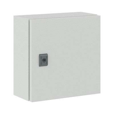 Шкаф электротехнический настенный DKC CE, IP66, 300х300х150 мм (ВхШхГ), дверь: металл, корпус: сталь листовая, цвет: серый, с монтажной панелью, (R5CE0331)