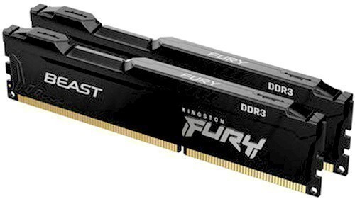 Оперативная память 8Gb DDR-III 1866MHz Kingston Beast Black (KF318C10BBK2/8) (2x4Gb KIT)