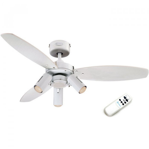 Вентилятор с подсветкой Westinghouse Jet Plus White