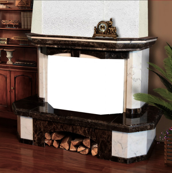 Пристенная облицовка MadeIra Evgenia Dark Giallo, Dark Chokolate М с700