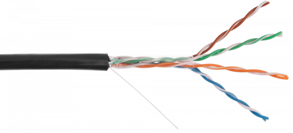 Бухта NETLAN CCA-UU004-5E-PE-BK, 305м