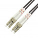 Коммутационный шнур оптический Hyperline, Duplex LC/LC, OM2 50/125, LSZH, Ø 2мм, 20м, цвет: чёрный, (FC-D2-50-LC/PR-LC/PR-H-20M-LSZH-BK)