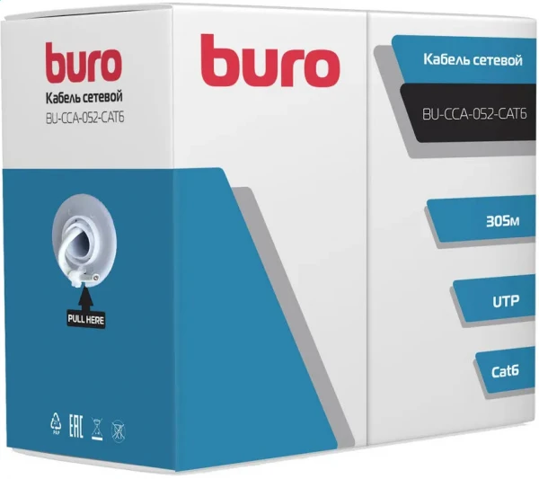 Бухта Buro BU-CCA-052-CAT6, 305м