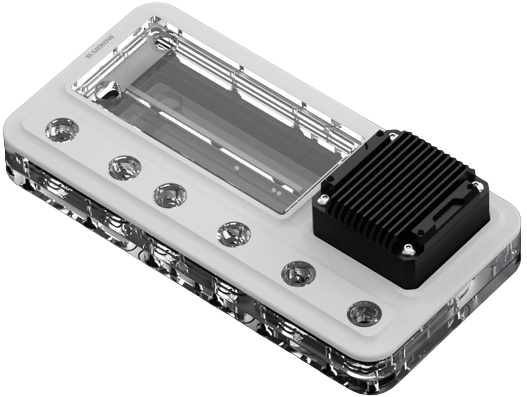 Резервуар с помпой для СЖО Barrow DC17-SDB 240 White