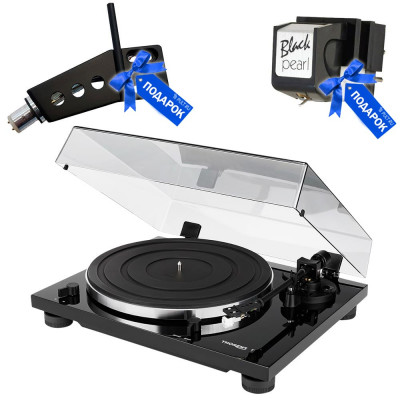 Проигрыватель винила Thorens TD-201 highgloss black (TP71, AT3600 + Sumiko Black Pearl + TP71)