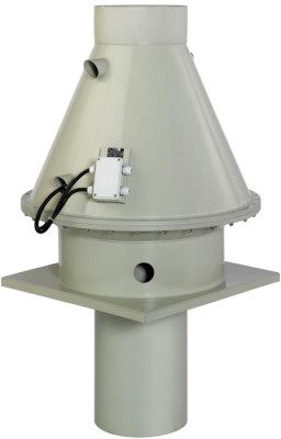 Крышный вентилятор Systemair DVP 250D2-4 roof fan plastic