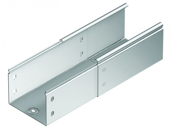 Телескопическое расширение DKC, боков., для металлических лотков, выдвижное, 200х100х600 (ШхВхД), толщина: 1 мм, сталь, покрытие: м. Сендзимира