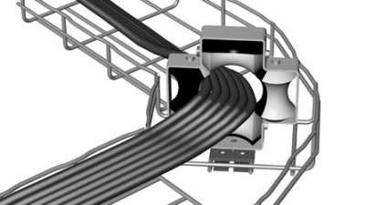 Набор роллеров Cablofil, для проволочных лотков, плавный, сталь, покрытие: горячий цинк