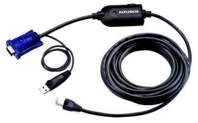 Переходник Aten, Altusen, RJ45/USB, 15,5 х 37 х 79,3 мм, (KA7970)