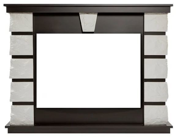 Широкий портал Firelight Excalibur 30 камень белый, шпон венге