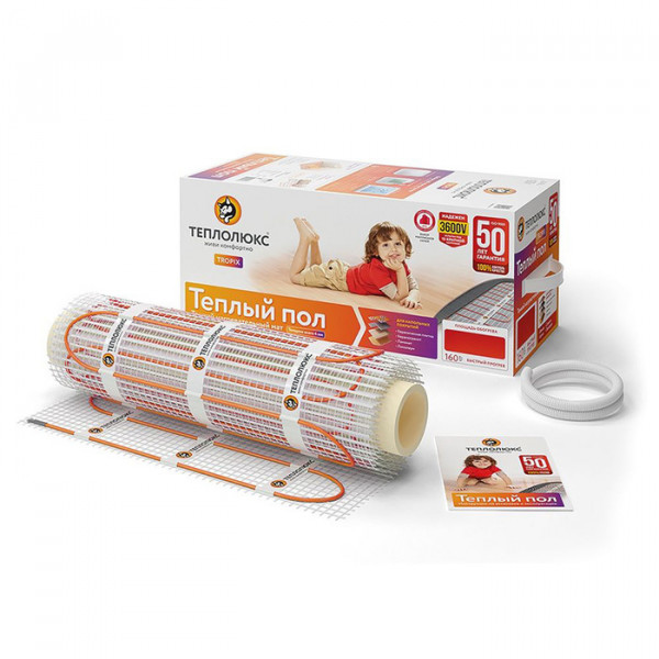 Нагревательный мат Теплолюкс Tropix МНН 960 Вт/6,0 кв.м