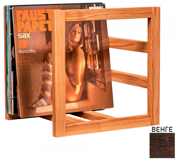 Стойка для хранения виниловых пластинок VOXmodule Vinyl Stand 06 wenge