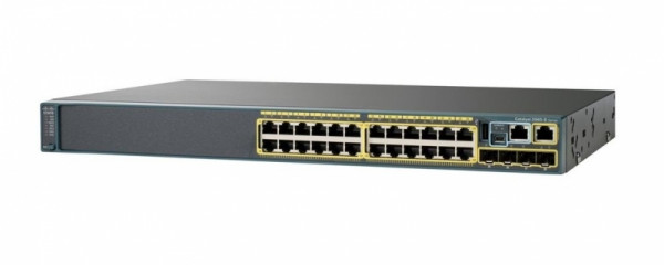 Коммутатор Cisco, WS-C2960X-24TD-L
