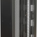 Шкаф серверный напольный Hyperline TSR, IP20, 42U, 2055х600х1200 мм (ВхШхГ), дверь: двойная распашная, перфорация, задняя дверь: двойная распашная, перфорация, боковая панель: сплошная съемная, собранный, цвет: чёрный, (TSR-4262-DDAA-P12-R101-RAL9005)