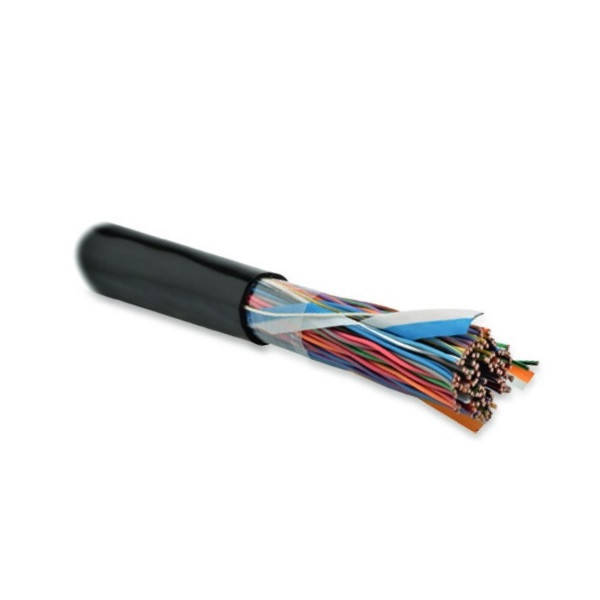 Кабель многопарный Hyperline, U/UTP, 50 пар., кат. 3, Ø 15,5мм, PE, снаружи зданий, цвет: чёрный