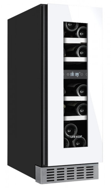 Встраиваемый винный шкаф 12-21 бутылка Libhof CFD-17 White