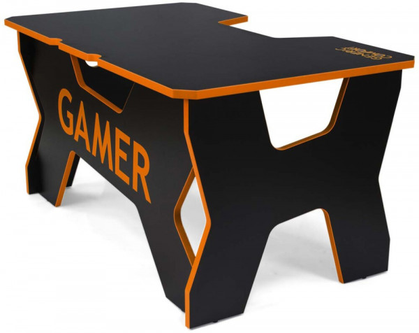 Игровой стол Generic Comfort Gamer2 Black/Orange
