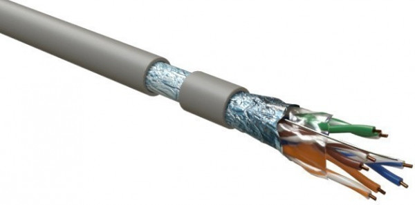 Бухта Hyperline FUTP4-C5E-S24-IN-LSZH-GY-305, 305м