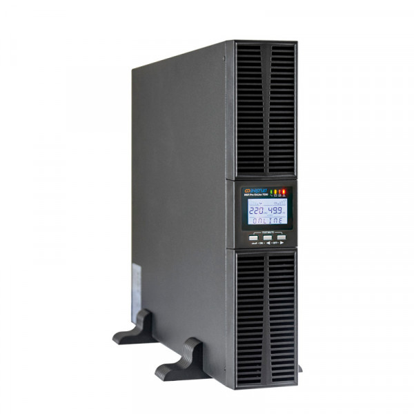 ИБП Энергия Pro OnLine, 7500ВА, металл, универсальный, 440х88х580 (ШхГхВ), 220V,  однофазный, Ethernet, (Е0201-0046)