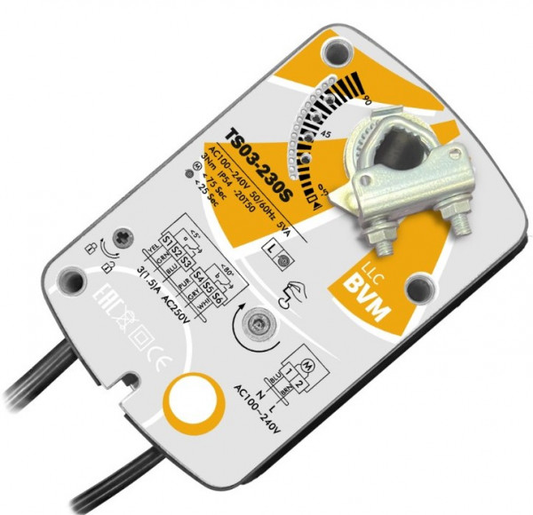 Электропривод BVM TS03-230S