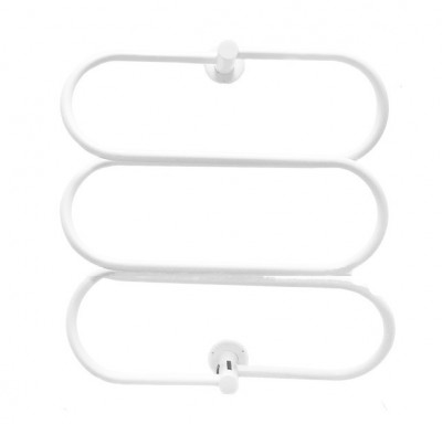 Электрический полотенцесушитель Energy AURA 600x600 RAL 9003 белый матовый