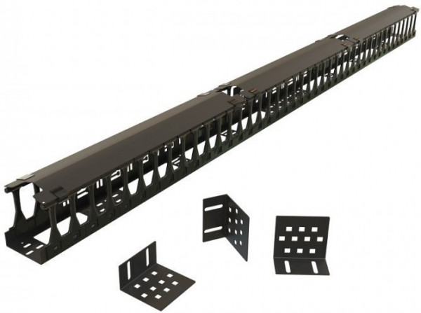 Кабельный органайзер Hyperline CMF-OTR-32U-89x106-C-RAL9005