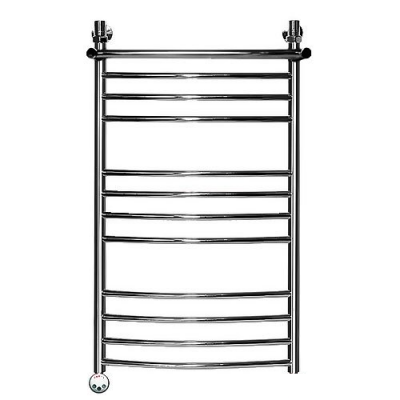 Электрический полотенцесушитель Ника ЛД(г2)/ВП Электрический (Лесенка Дуга/Верхняя Полка/группа2) 100х50 -12 лев