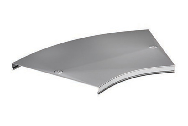 Крышка DKC S5 Combitech, 45 град., горизонтальная, 14х100 мм (ВхШ), длина: 167 мм, без перфорации, для металлических лотков, толщина: 0,8 мм, сталь, покрытие: цинк-ламель