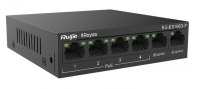 Коммутатор Ruijie, RG-ES106D-P