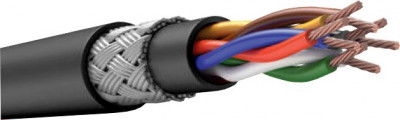 Кабель монтажный, парной скрутки, с изоляцией и оболочкой из полимерной композиции не содержащей галогенов КПСГТТКПнг(А)-HF 2х2х0,5
