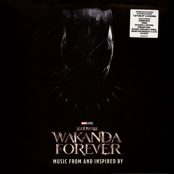 Виниловая пластинка Саундтрек - Black Panther: Wakanda Forever (Various Artists) (Black Vinyl 2LP)