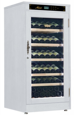 Отдельностоящий винный шкаф 51-100 бутылок Libhof NP-69 White