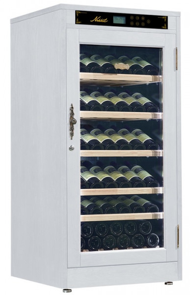 Отдельностоящий винный шкаф 51-100 бутылок Libhof NP-69 White