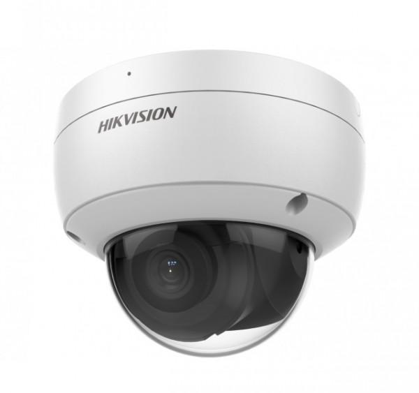 Сетевая IP видеокамера HIKVISION, купольная, улица, 4Мп, 1/3’, 2688×1520, ИК, цв:0,005лк, об-в:4мм, DS-2CD2143G2-IU(4mm)