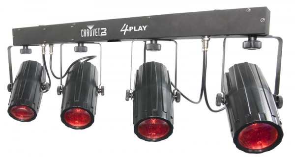 Световое оборудование Chauvet 4 Play (комплект из 4 светодиодных эффектов "лунный цветок" на Т-образной перекладине)